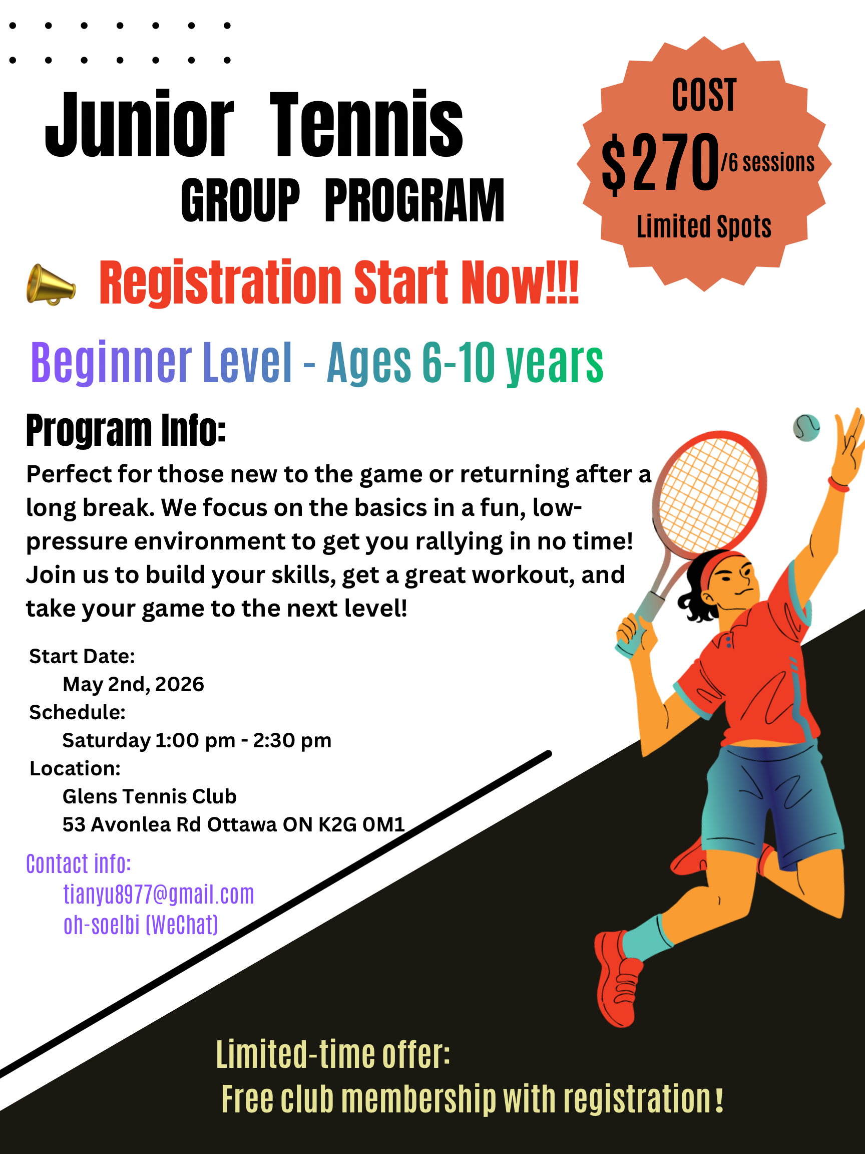 Junior Beginner Clinic